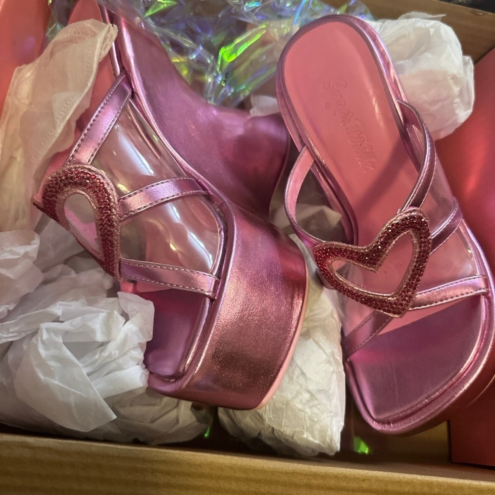 Legally blonde wedges